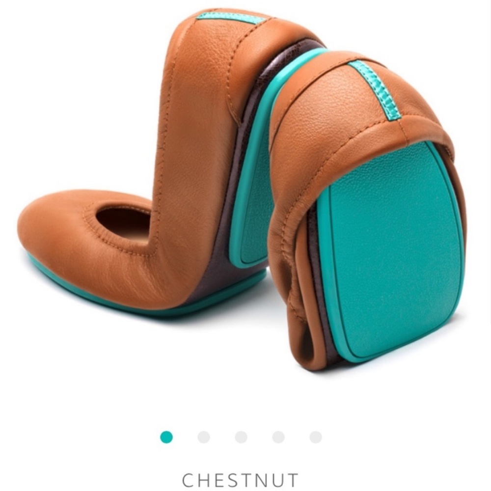Tieks Chestnut Leather Classic Ballet Flat (7)